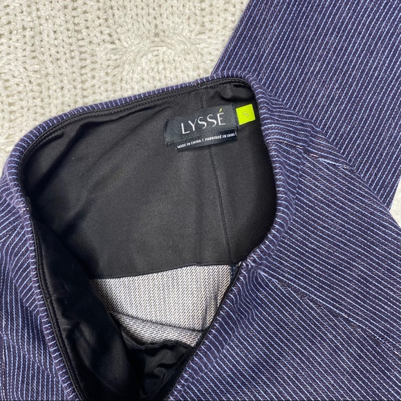 Pinstripe Denim Jeggings - Picture 3 of 5